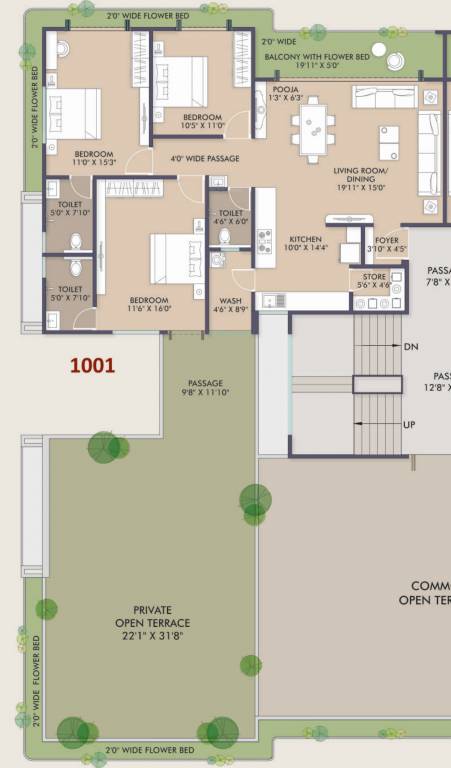 Penthouse Floor Plan shyama serene Floor Plan Penthouse Floor Plan