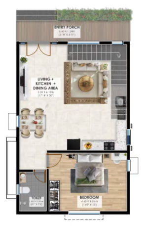  holistic goodlife Floor Plan Ground Floor Plan