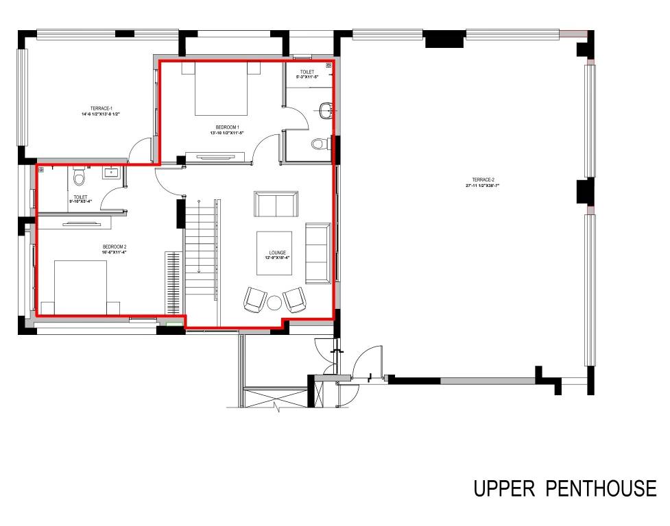 Upper Level Duplex Plan sovereign next Floor Plan Upper Level Duplex Plan