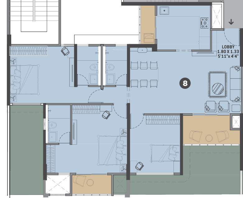  cielo Floor Plan Floor Plan