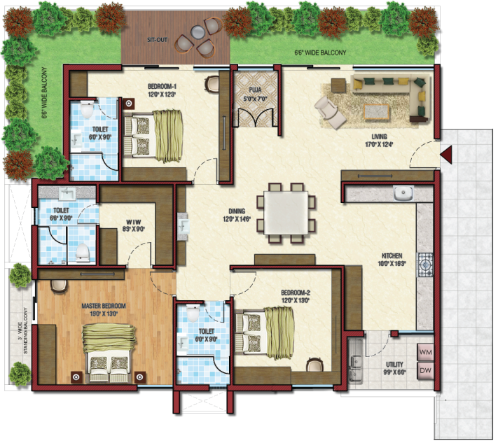 Floor Plan tower ii Floor Plan Floor Plan