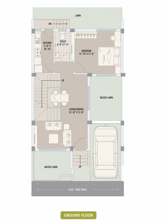  gardenium phase iii Floor Plan Ground Floor Plan