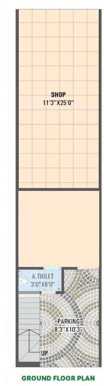  green 61 Floor Plan Ground Floor Plan