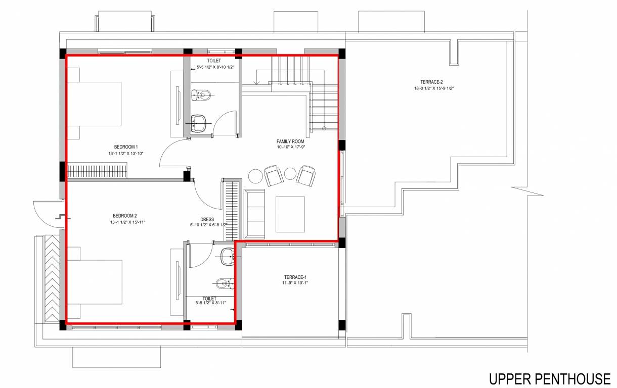 Upper Level Duplex Plan sovereign next Floor Plan Upper Level Duplex Plan