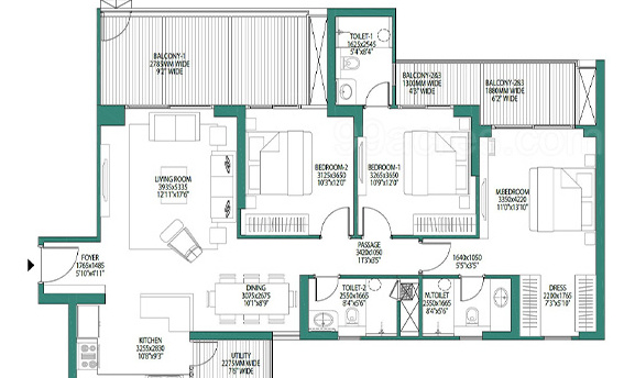 Floor Plan godrej woods Floor Plan Floor Plan
