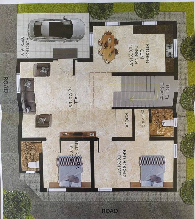  mount shadows Floor Plan Ground Floor Plan