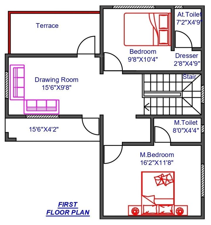  seasaga living Floor Plan First Floor Plan