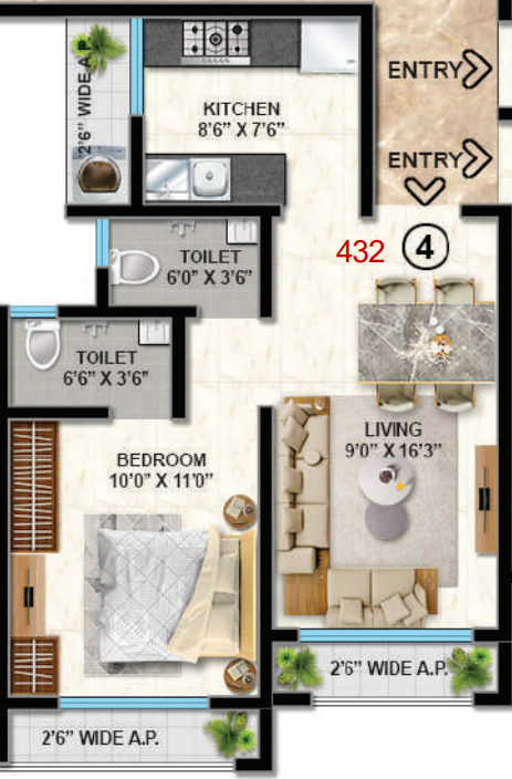 Floor Plan flamingo residency Floor Plan Floor Plan