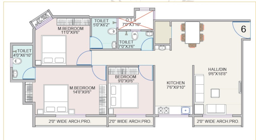 Floor Plan pragati green Floor Plan Floor Plan