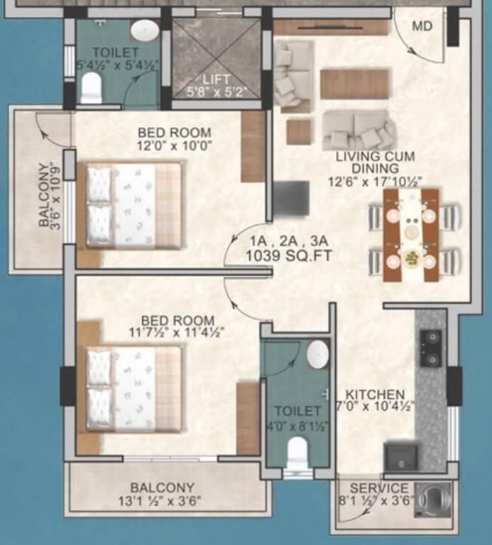 Floor Plan dhanalaxmi enclave Floor Plan Floor Plan