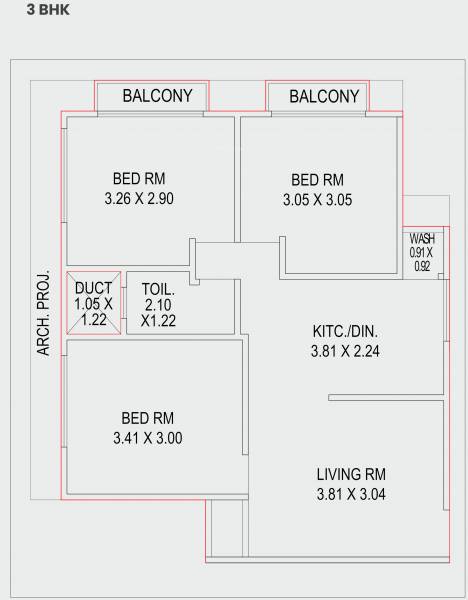 Floor Plan golden-luxuria-apartment Floor Plan Floor Plan