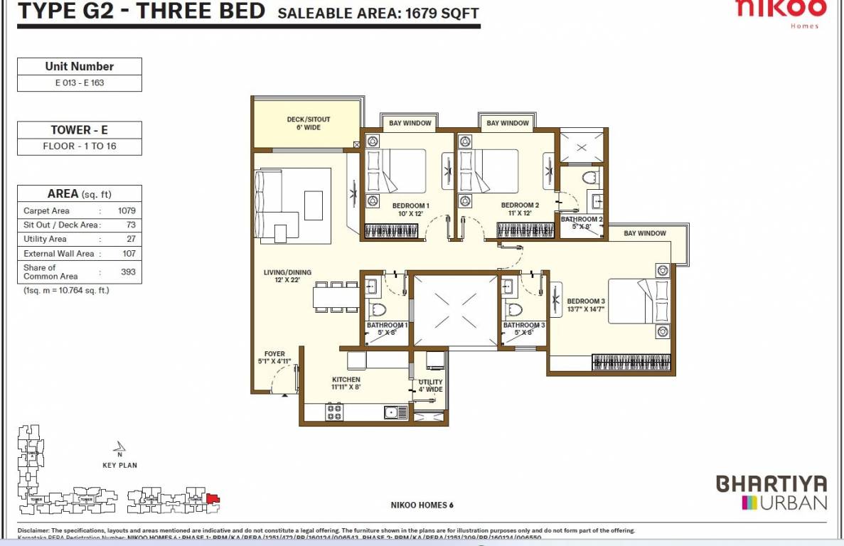Floor Plan nikoo homes vi phase 2 Floor Plan Floor Plan