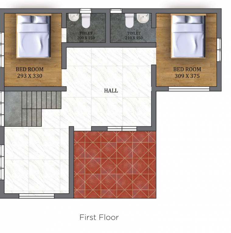 First Floor Plan villas Floor Plan First Floor Plan
