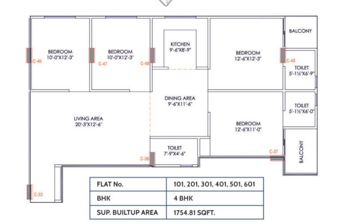 Floor Plan heights 3 Floor Plan Floor Plan