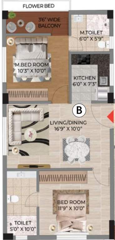  mirage tower Floor Plan Floor Plan