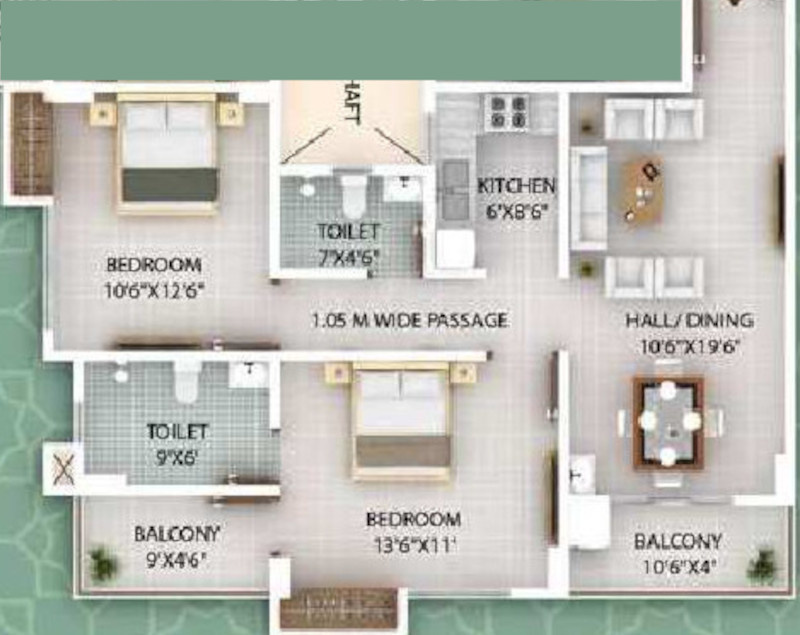  samriddhi heights Floor Plan Floor Plan