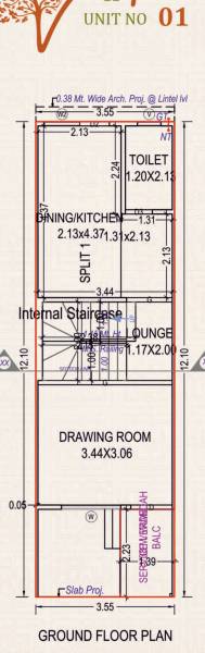  vihaan-villa Floor Plan Ground Floor Plan