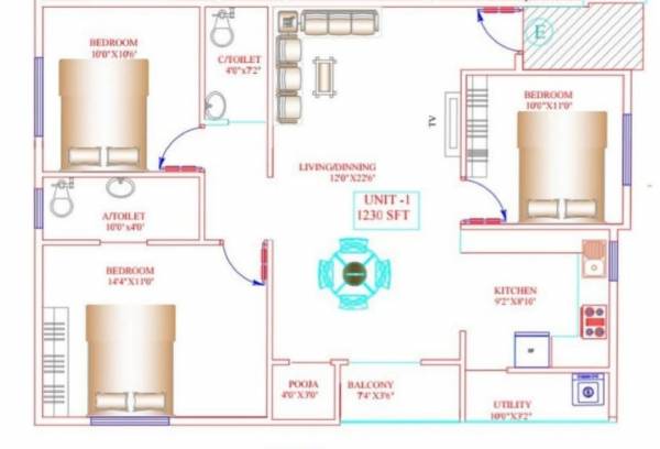  sms-enclave Floor Plan Floor Plan