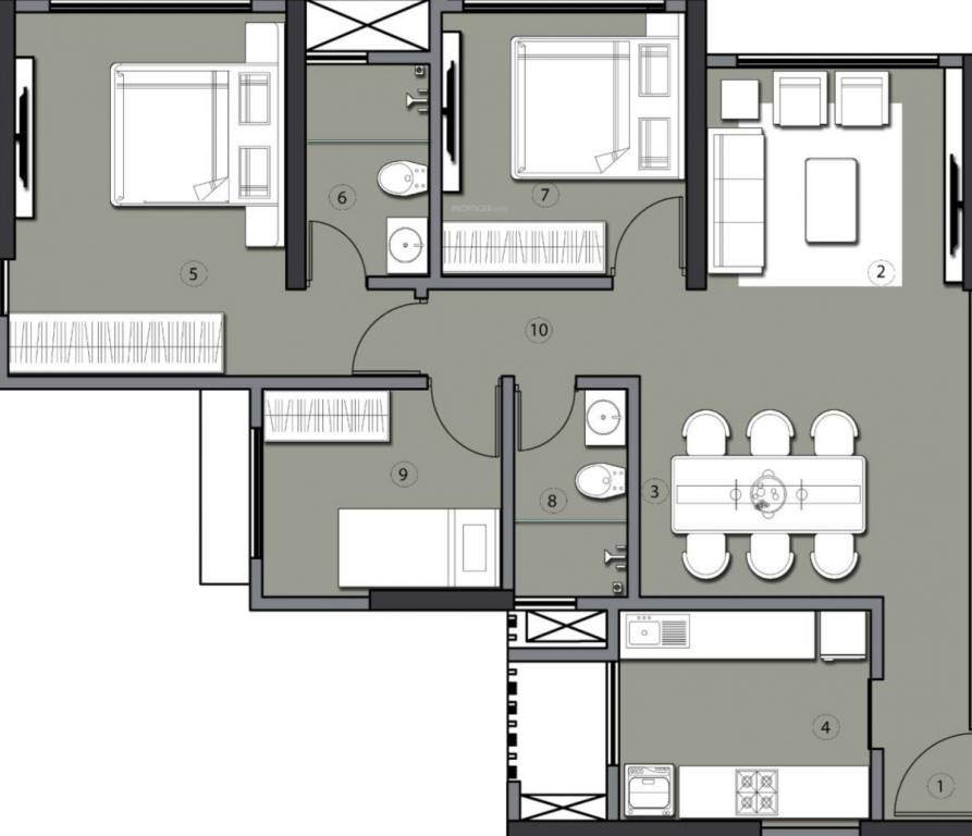 Floor Plan jade gardens tower a Floor Plan Floor Plan