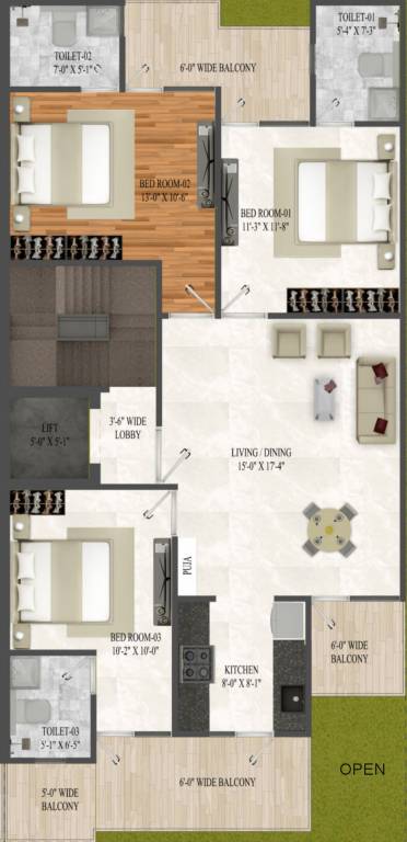 Floor Plan the golden residences Floor Plan Floor Plan