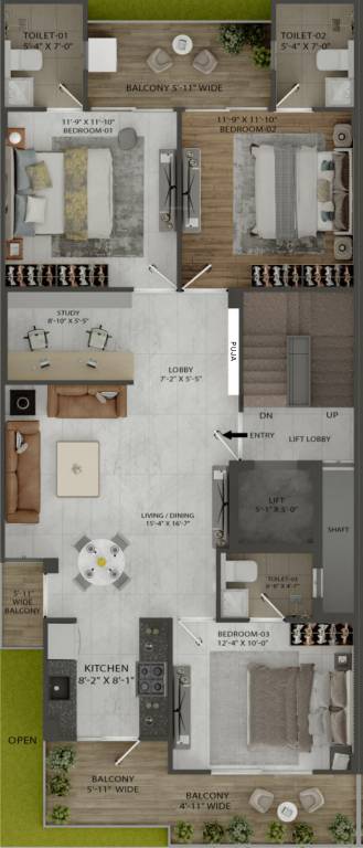 Floor Plan the golden residences Floor Plan Floor Plan
