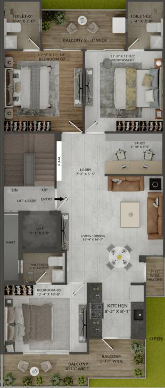 Floor Plan the golden residences Floor Plan Floor Plan