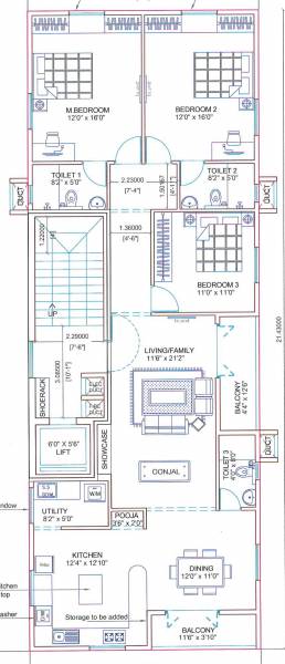  radika Floor Plan Floor Plan