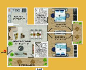  heights Floor Plan Floor Plan