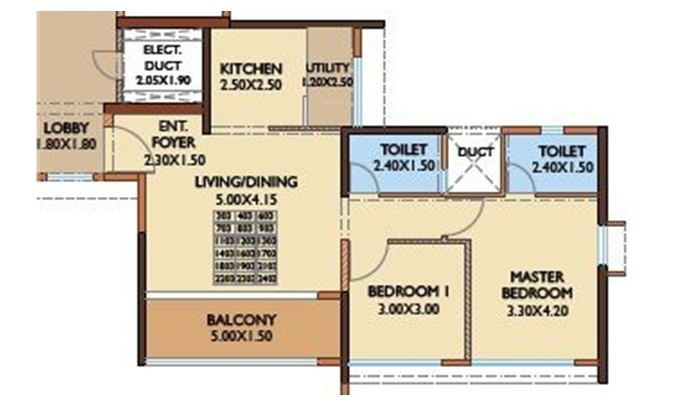 Floor Plan nova residency wing a to b Floor Plan Floor Plan