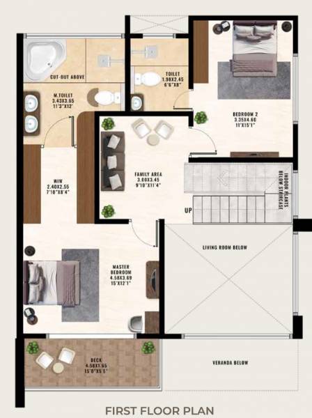  velvet-villas Floor Plan First Floor Plan