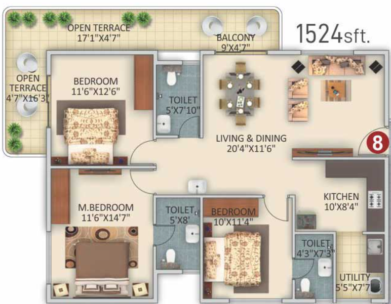 Floor Plan trendsquares ortus 3 Floor Plan Floor Plan