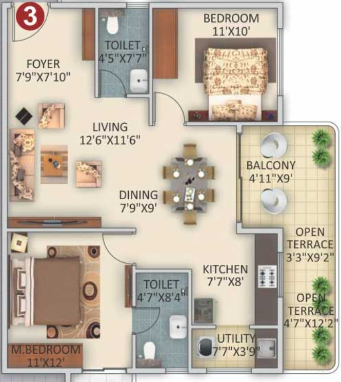 Floor Plan trendsquares ortus 3 Floor Plan Floor Plan