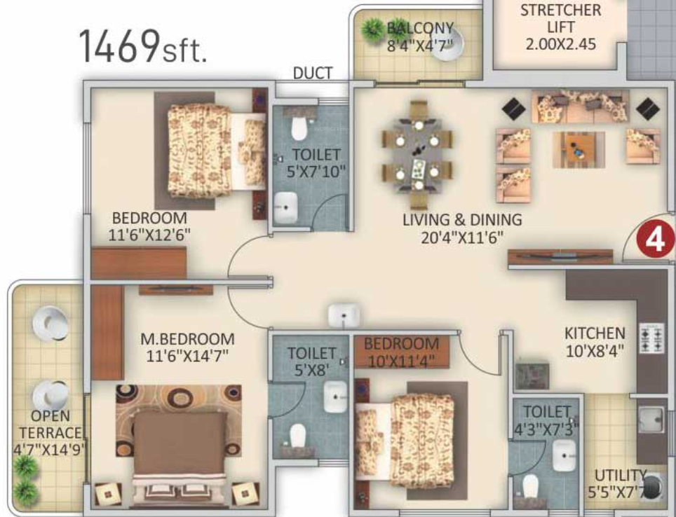 Floor Plan trendsquares ortus 3 Floor Plan Floor Plan