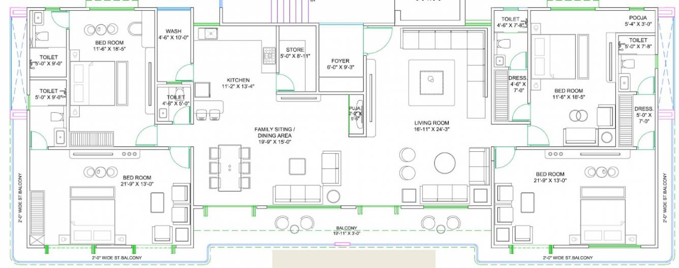 Floor Plan shyama serene Floor Plan Floor Plan