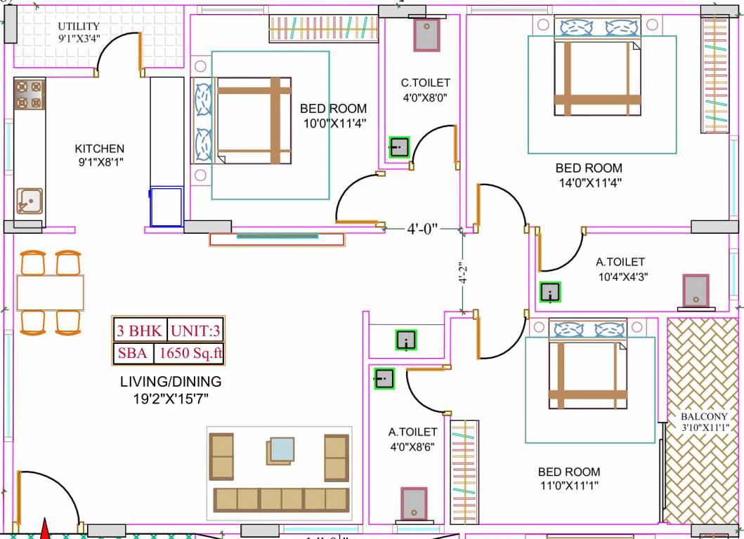 Floor Plan shobha Floor Plan Floor Plan