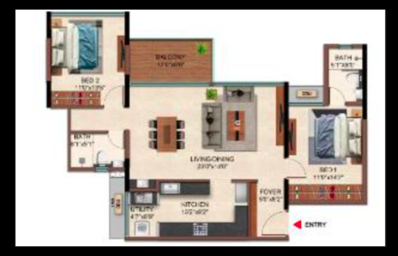  caladium Floor Plan Floor Plan