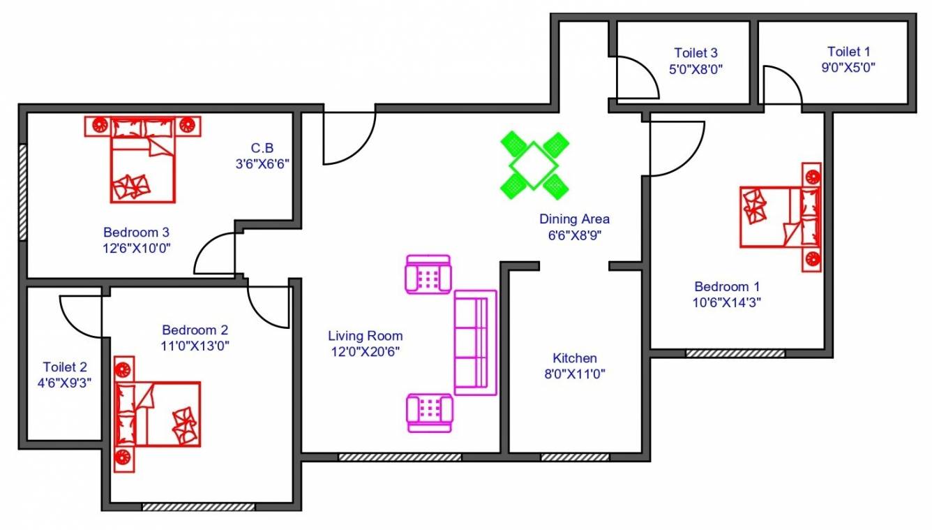  chembur nandadeep chs ltd Floor Plan Floor Plan