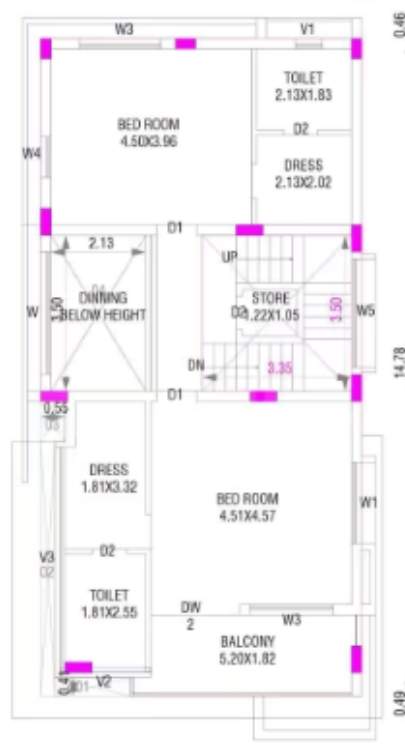  fortune kimberly 2 Floor Plan First Floor Plan