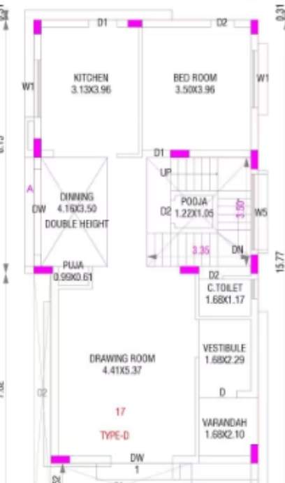  fortune kimberly 2 Floor Plan Ground Floor Plan