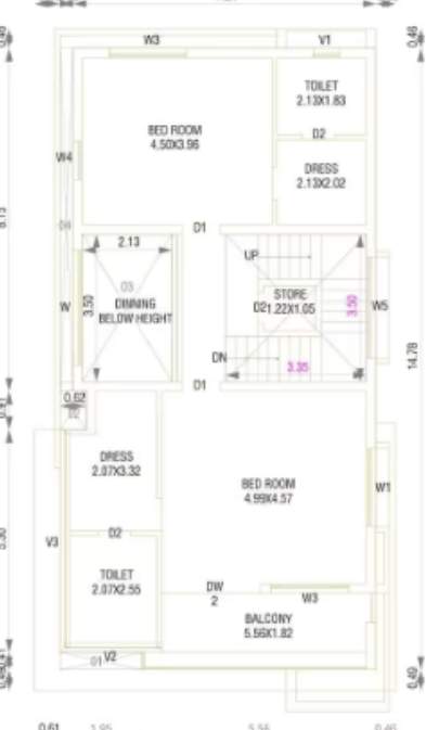 fortune kimberly 2 Floor Plan First Floor Plan