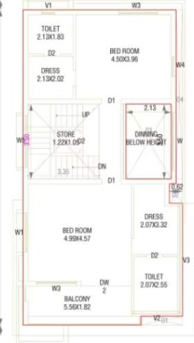  fortune kimberly 2 Floor Plan First Floor Plan