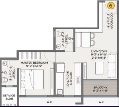 Floor Plan ramdev avighna sky Floor Plan Floor Plan