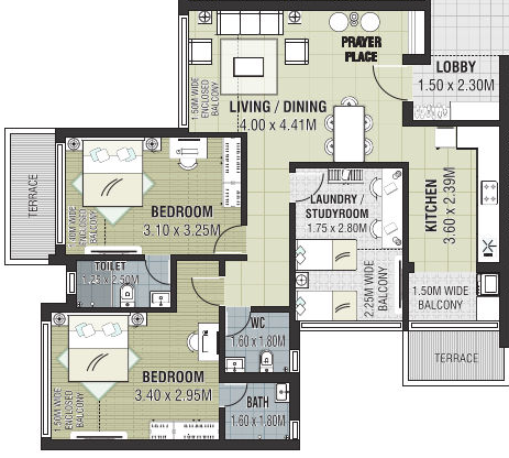 Floor Plan elanza 1 and 2 Floor Plan Floor Plan