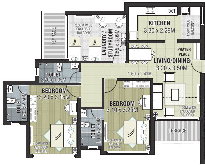 Floor Plan elanza 1 and 2 Floor Plan Floor Plan