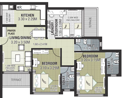 Floor Plan elanza 1 and 2 Floor Plan Floor Plan