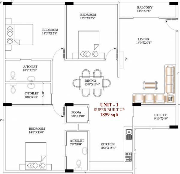  tranquil Floor Plan Floor Plan