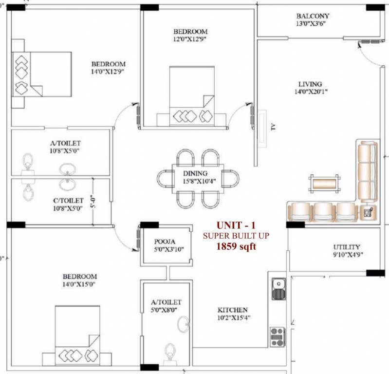 Floor Plan tranquil Floor Plan Floor Plan