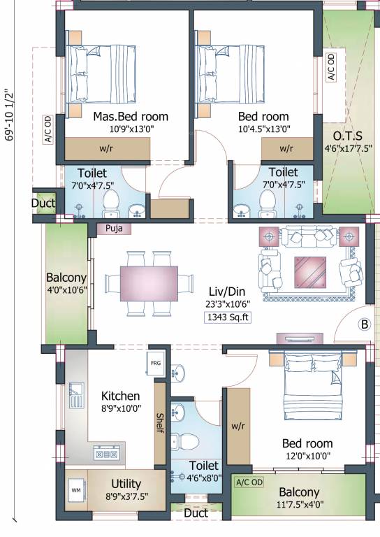 Floor Plan gettu apartment Floor Plan Floor Plan