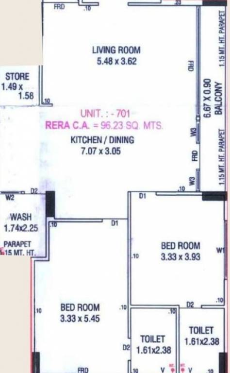 Floor Plan aahvan greens Floor Plan Floor Plan
