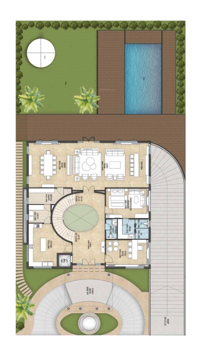  valencia county east Floor Plan Ground Floor Plan
